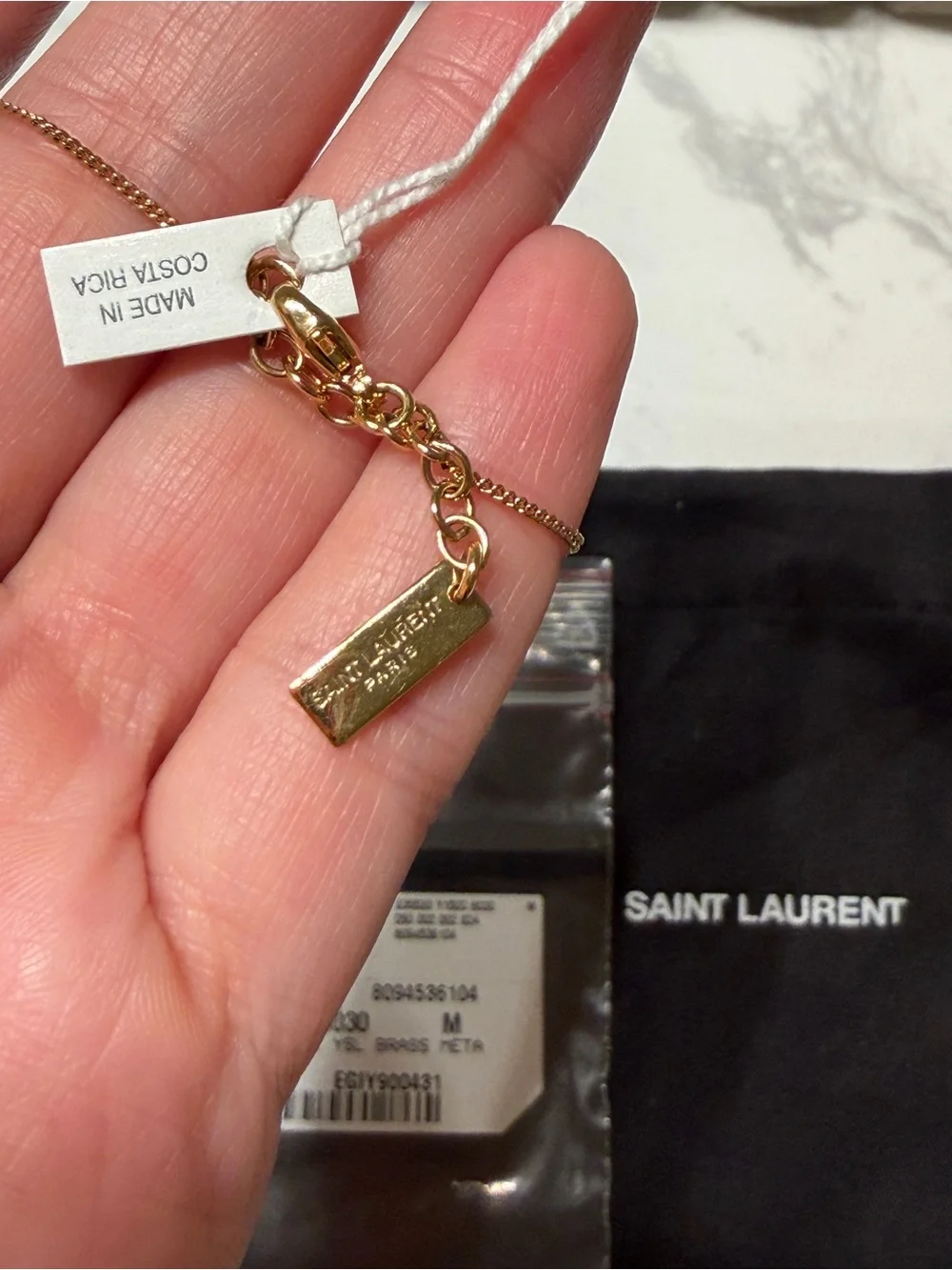 Saint Laurent YSL bracelet